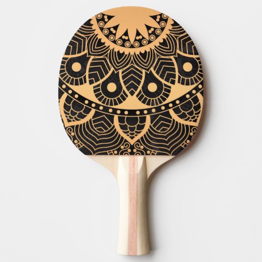 Mandala Ping Pong Paddle Tafeltennisbatje (Voorkant)