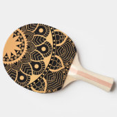 Mandala Ping Pong Paddle Tafeltennisbatje (Zijkant)