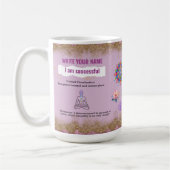 Mandala Pink Chakra Yoga Magic Stress Relief  Koffiemok (Links)