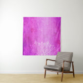 Mandala pink design meditation zen wandkleed (In Situ (horizontaal))