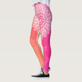 Mandala Pink en Yellow YOGA Leggings (Links)