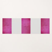 Mandala Pink Yoga Meditation Yogamat (Voorkant (horizontaal))