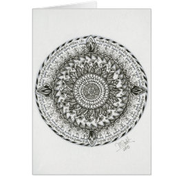 Mandala - Pisces Gemini Zendala - kaart