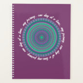 Mandala Planner Wekelijks/Maandelijks (Voorkant)