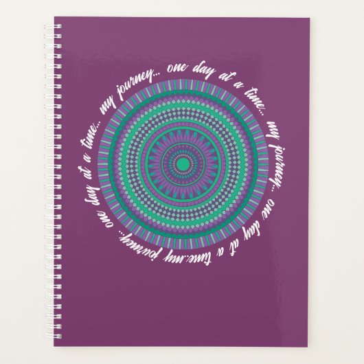 Mandala Planner Wekelijks/Maandelijks (Voorkant)