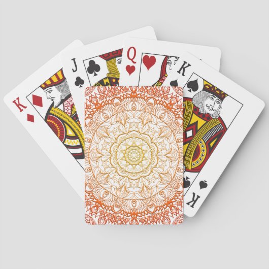 Mandala Pokerkaarten (Achterkant)