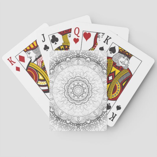 Mandala Pokerkaarten (Achterkant)