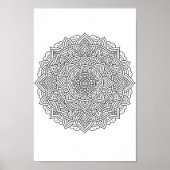 Mandala poster (Voorkant)