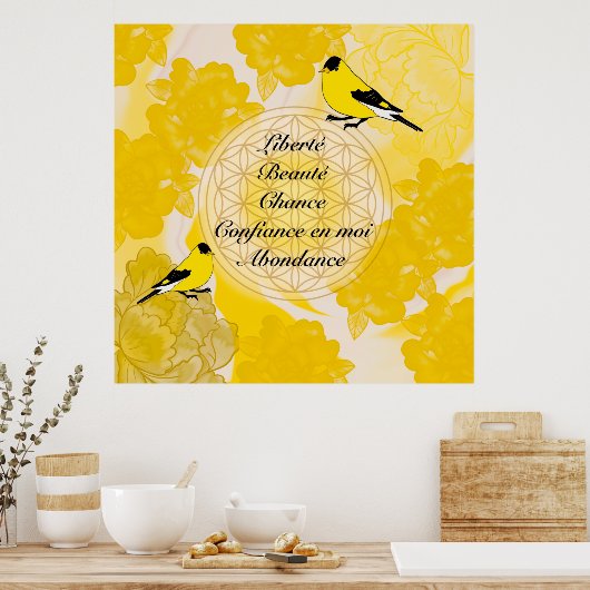 Mandala Poster (Keuken)