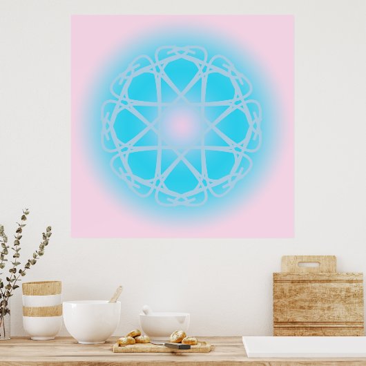 Mandala Poster (Keuken)