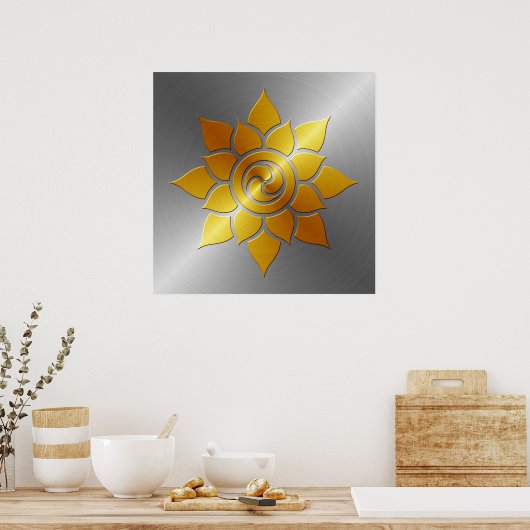 Mandala Poster (Keuken)