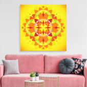 Mandala Prana Canvas Afdruk (Insitu (Woonkamer))