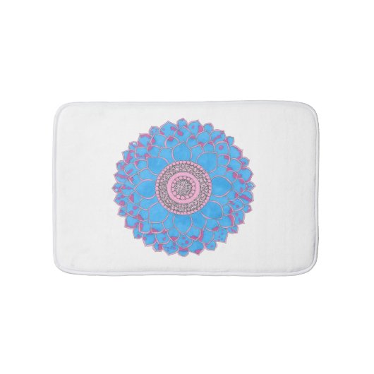 Mandala Print Badmat (Voorkant)