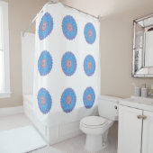 Mandala Print Douchegordijn (In situ)