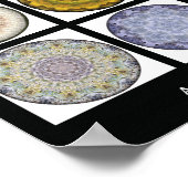 Mandala print - "Een jaar mandalas 2009" (Hoek)