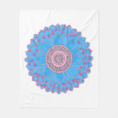 Mandala Print Fleece Deken (Voorkant)