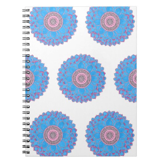 Mandala Print Notitieboek (Voorkant)