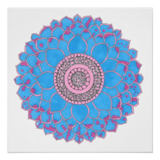 Mandala Print Perfect Poster