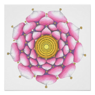 Mandala Print Perfect Poster