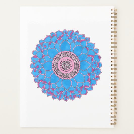 Mandala Print Planner (Achterkant)
