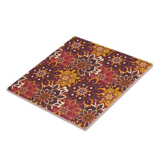 Mandala Print Tegel Tegeltje (Zijkant)