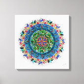 Mandala Prisma Canvas Afdruk (Voorkant)