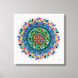 Mandala Prisma Canvas Afdruk