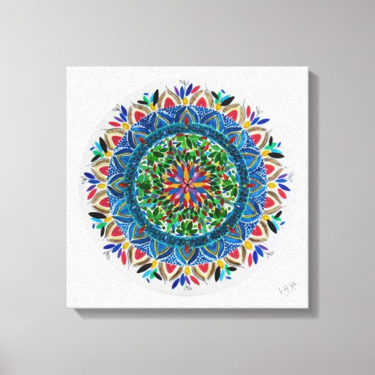 Mandala Prisma Canvas Afdruk (Voorkant)