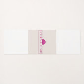 Mandala Purple Yogamat (Achterkant (horizontaal))