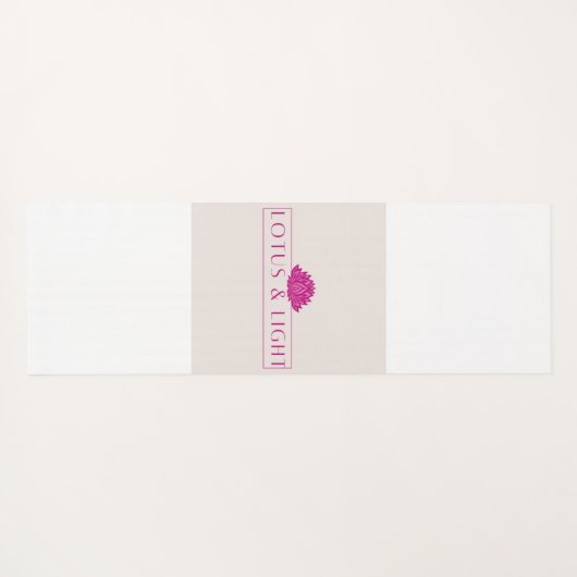 Mandala Purple Yogamat (Achterkant (horizontaal))