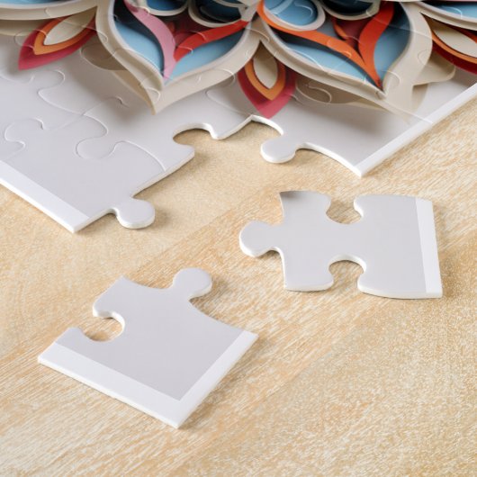 Mandala Puzzel, 8" x 10", 110 stuks Legpuzzel (Zijkant)