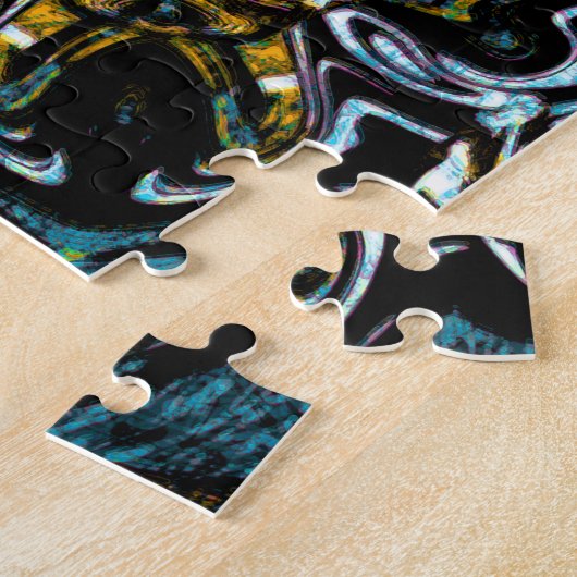 Mandala Puzzle Legpuzzel (Zijkant)