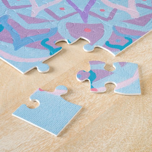 Mandala Puzzle Legpuzzel (Zijkant)