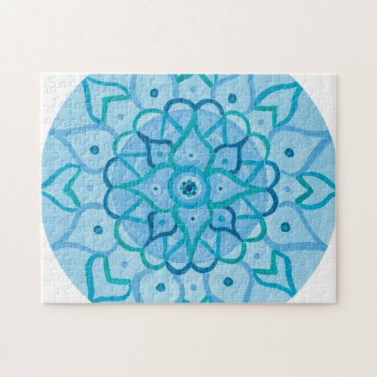 Mandala Puzzle Legpuzzel (Horizontaal)