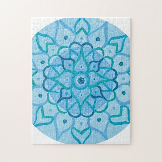Mandala Puzzle Legpuzzel (Verticaal)