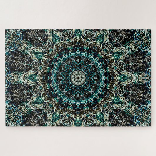 Mandala Puzzle Legpuzzel (Horizontaal)