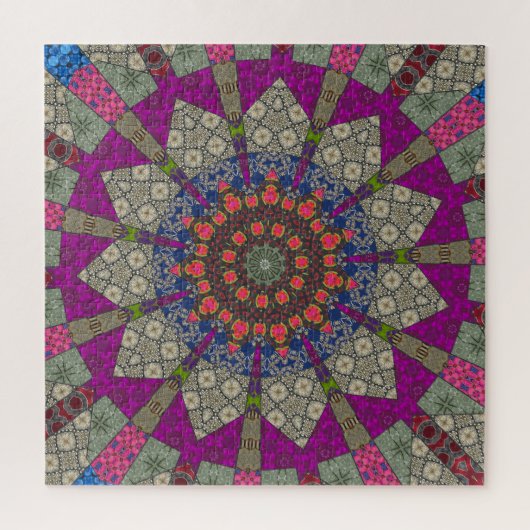 Mandala Puzzle Legpuzzel (Verticaal)