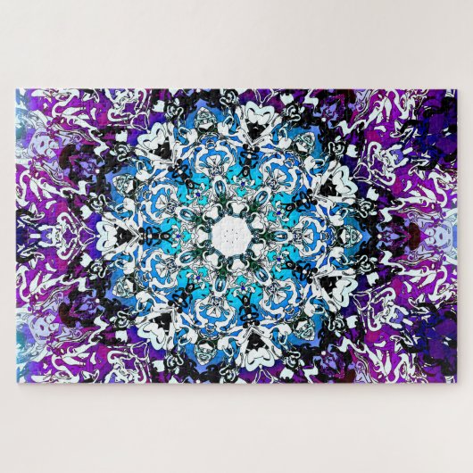 Mandala Puzzle Legpuzzel (Horizontaal)