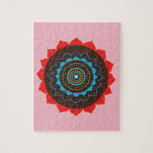 Mandala Puzzle Legpuzzel (Verticaal)