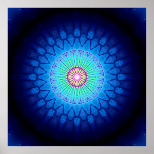 Mandala Quasar 1 Poster (Voorkant)