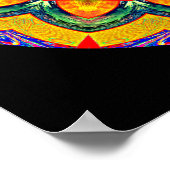 "Mandala Quilt" Crystal Mandala Poster (Hoek)