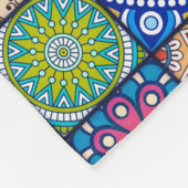 Mandala Quilt Pattern Fleece Deken (Hoek)