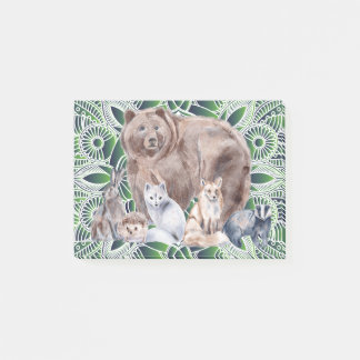 Mandala Rabbit Beer Hedegel Fox Badger Post-it® Notes