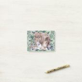 Mandala Rabbit Beer Hedegel Fox Badger Post-it® Notes (Op bureau)
