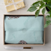 Mandala Rabbit Chocolate and Blues Tissue Paper Tissuepapier (Geschenk)