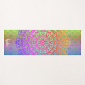 Mandala Rainbow Colors Yogamat (Voorkant (horizontaal))