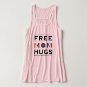 Mandala Rainbow Free Mam Hugs Tanktop (Design voorkant)