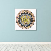 Mandala Regalis Canvas Afdruk (Insitu (Houten vloer))