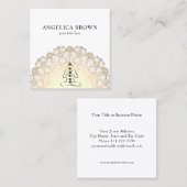 Mandala - Reiki Master met het Visitekaartje van C (Voorkant / Achterkant)