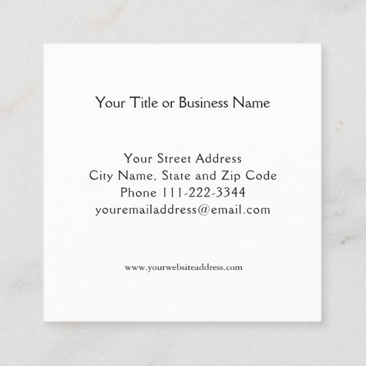 Mandala - Reiki Master met het Visitekaartje van C (Achterkant)